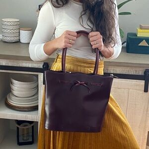 FOCUS Paris made in France vintage collectible genuine leather bag